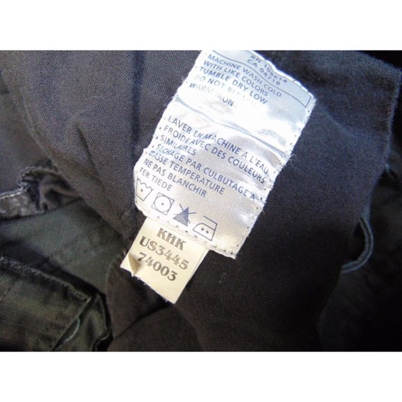 5.11 Tactical Mens M TDU Ripstop Pants Black Double Knee Uniform Outdoor Work - Picture 5 of 7